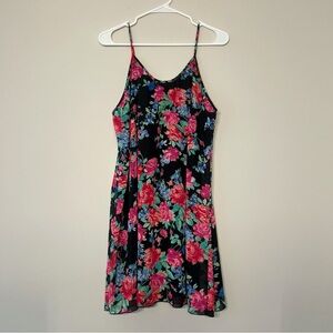 Robin K. Vibrant Floral Dress